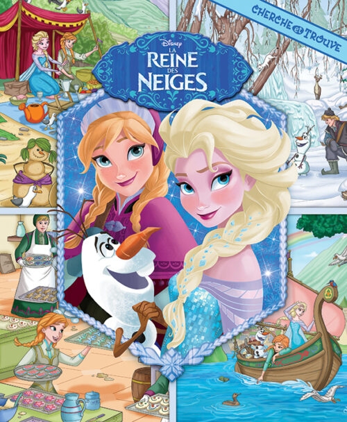 La reine des neiges - cherche et trouve