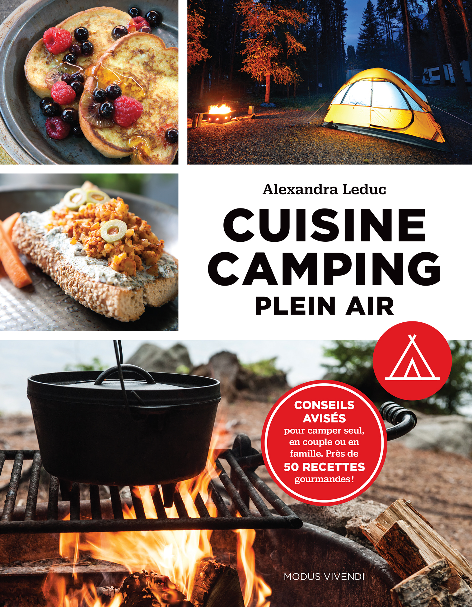 Cuisine camping plein air - Alexandra Leduc - Modus Vivendi