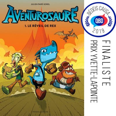 Aventurosaure - Finaliste Bédéis Causa