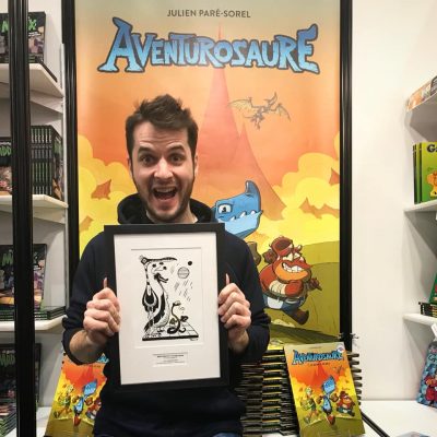 Aventurosaure remporte le prix de la meilleure BD jeunesse québécoise