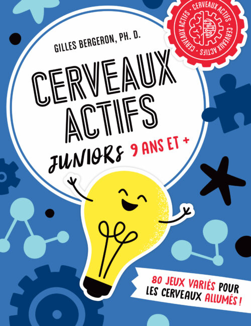 Cerveaux actifs - Juniors 9 ans et +, couverture