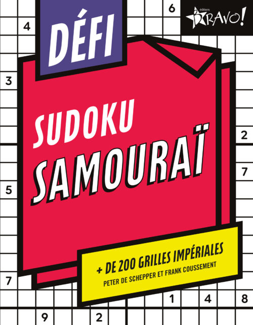 Défi Sudoku Samouraï, couverture