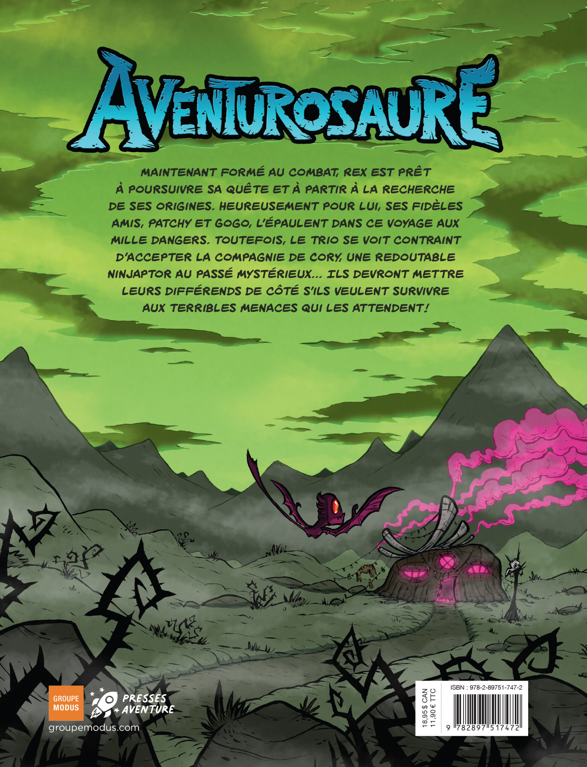 Aventurosaure, tome 2 - L'héritage de Cory – Image 4